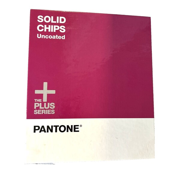 Pantone The + Plus Series Solid Chips UNCOATED Solid Color Book Reference - Picture 1 of 16